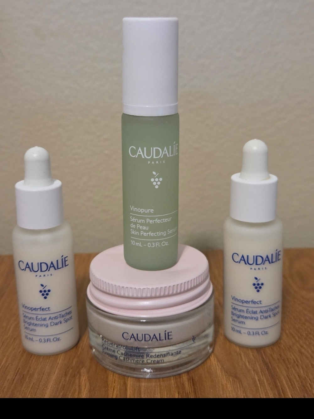 Caudalie Vinoperfect & Vinopure Skincare Bundle of 4- NEW